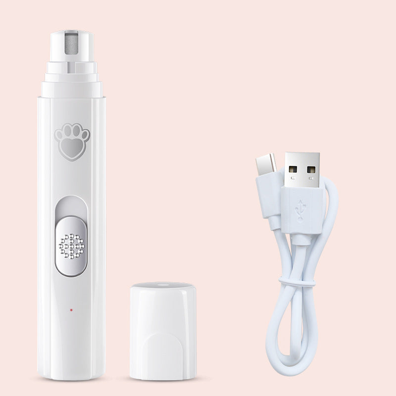 Rechargeable Pet Nail Grinder Electric Manicure Cutter