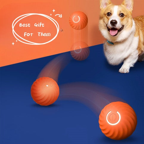 Tough Rubber Chew Ball for Dogs