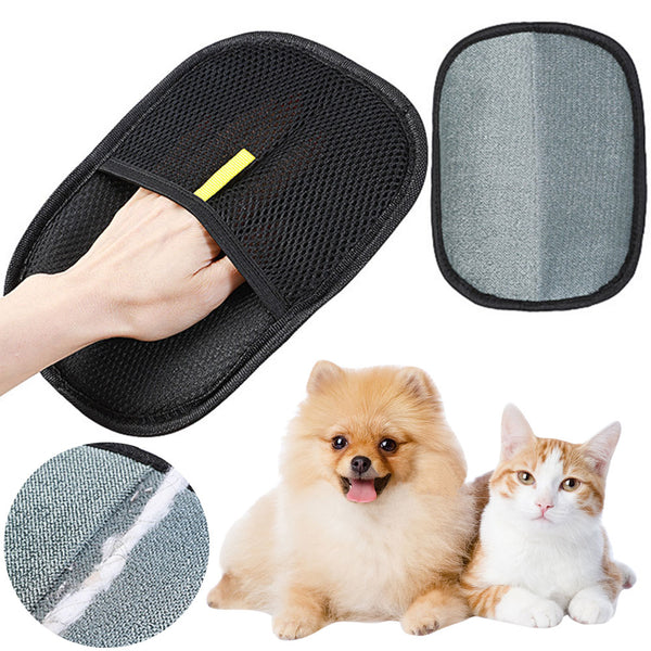 Pet Hair Remover Glove – Deshedding Mitt for Dogs, Cats & Rabbits