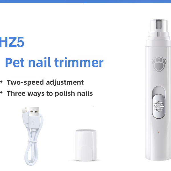 Rechargeable Pet Nail Grinder Electric Manicure Cutter