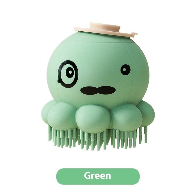 Silicone Pet Bath & Massage Brush