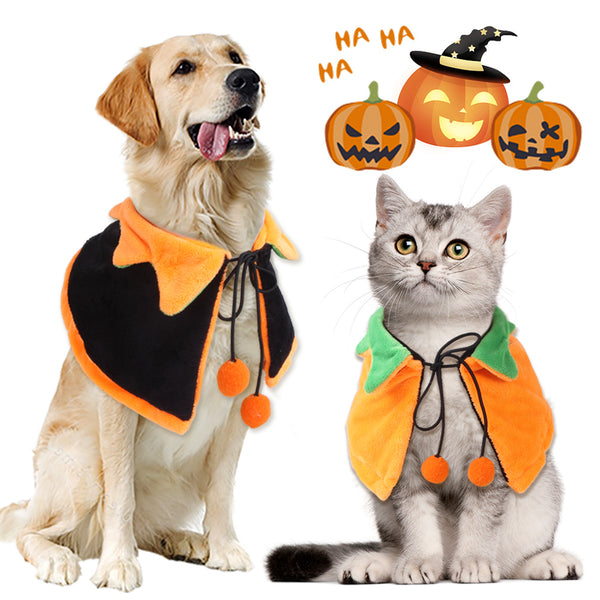 Pumpkin Cloak for Dogs & Cats