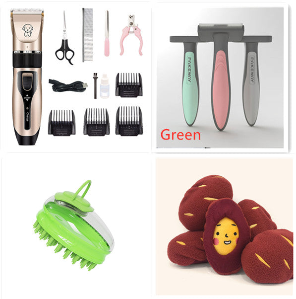 Low-Noise Rechargeable Pet Hair Clipper for Dogs & Cats